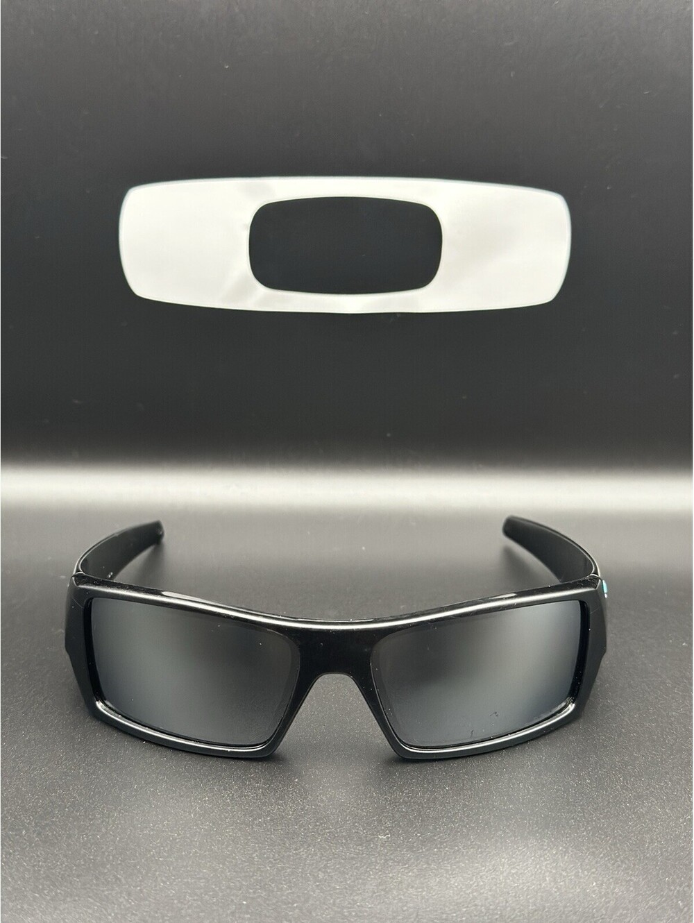 Oakley Gascan Polished Black/Black Iridium Polarized Lenses